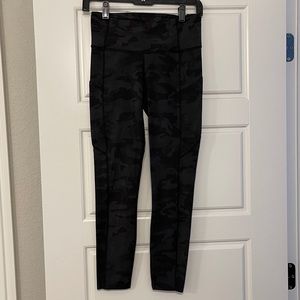 Lululemon Fast & Free 25” Camo Leggings